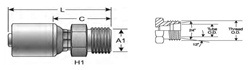 Male Din 24 Cone - Heavy Series
