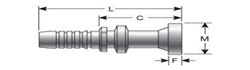 Caterpillar Style O-Ring Flange