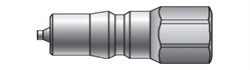 Male Poppet Valve to Female Pipe, Female Poppet Valve to Female Pipe, 